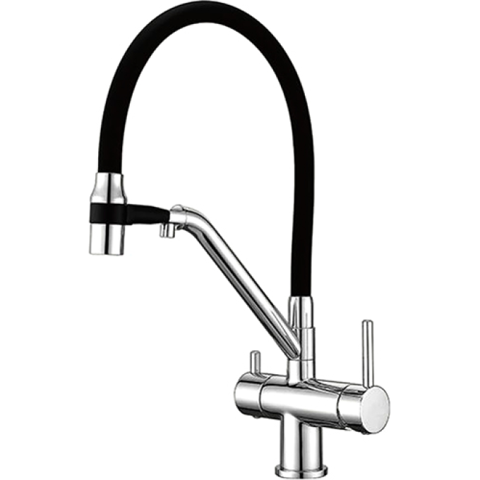 Смеситель для кухни с гибким изливом GAPPO G4398-80