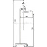Смеситель для ванны GAPPO G3089